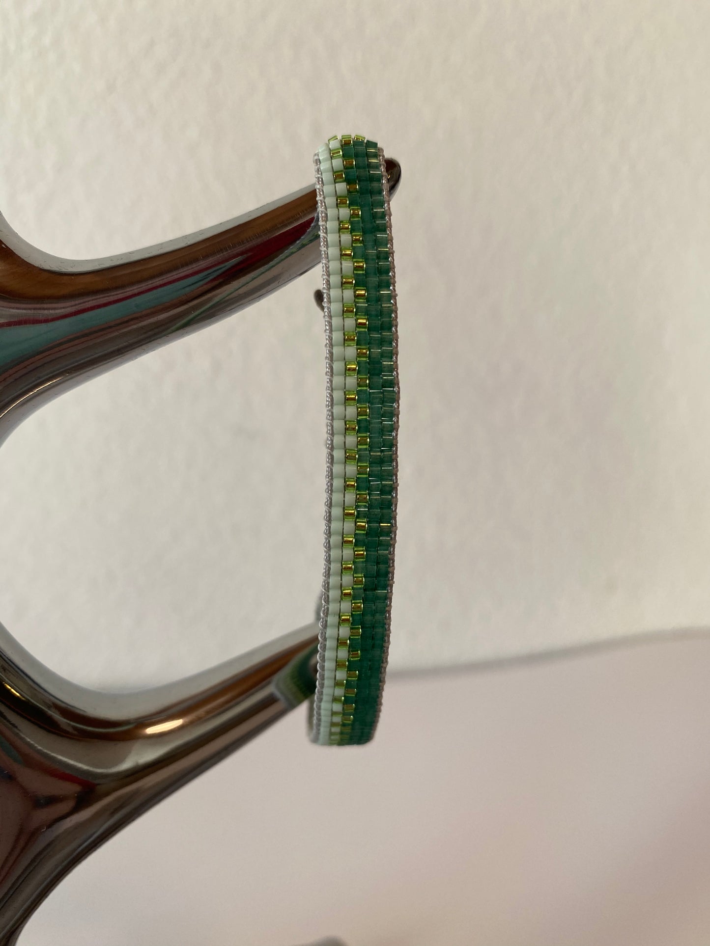 Perlearmbånd Shades of green 1 - small