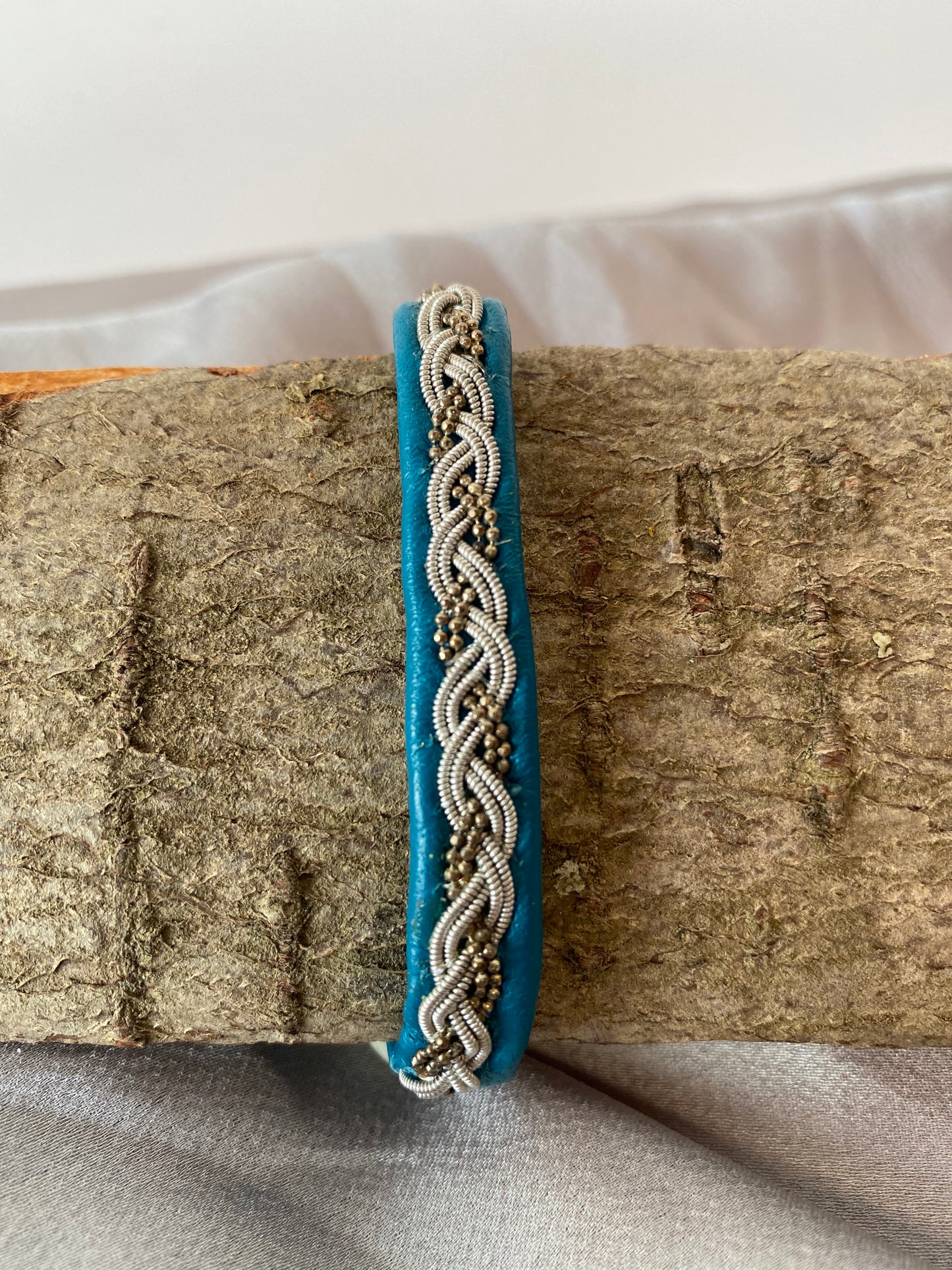 Samerarmbånd Petrol 17