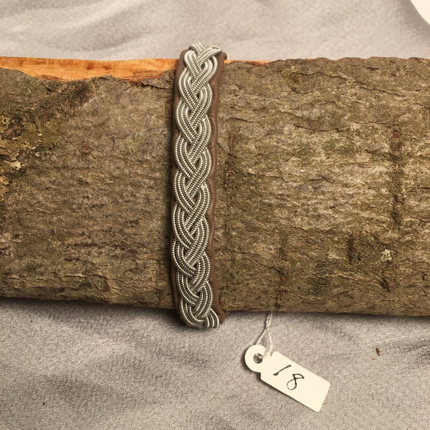 Samerarmbånd Chocolate brown 18