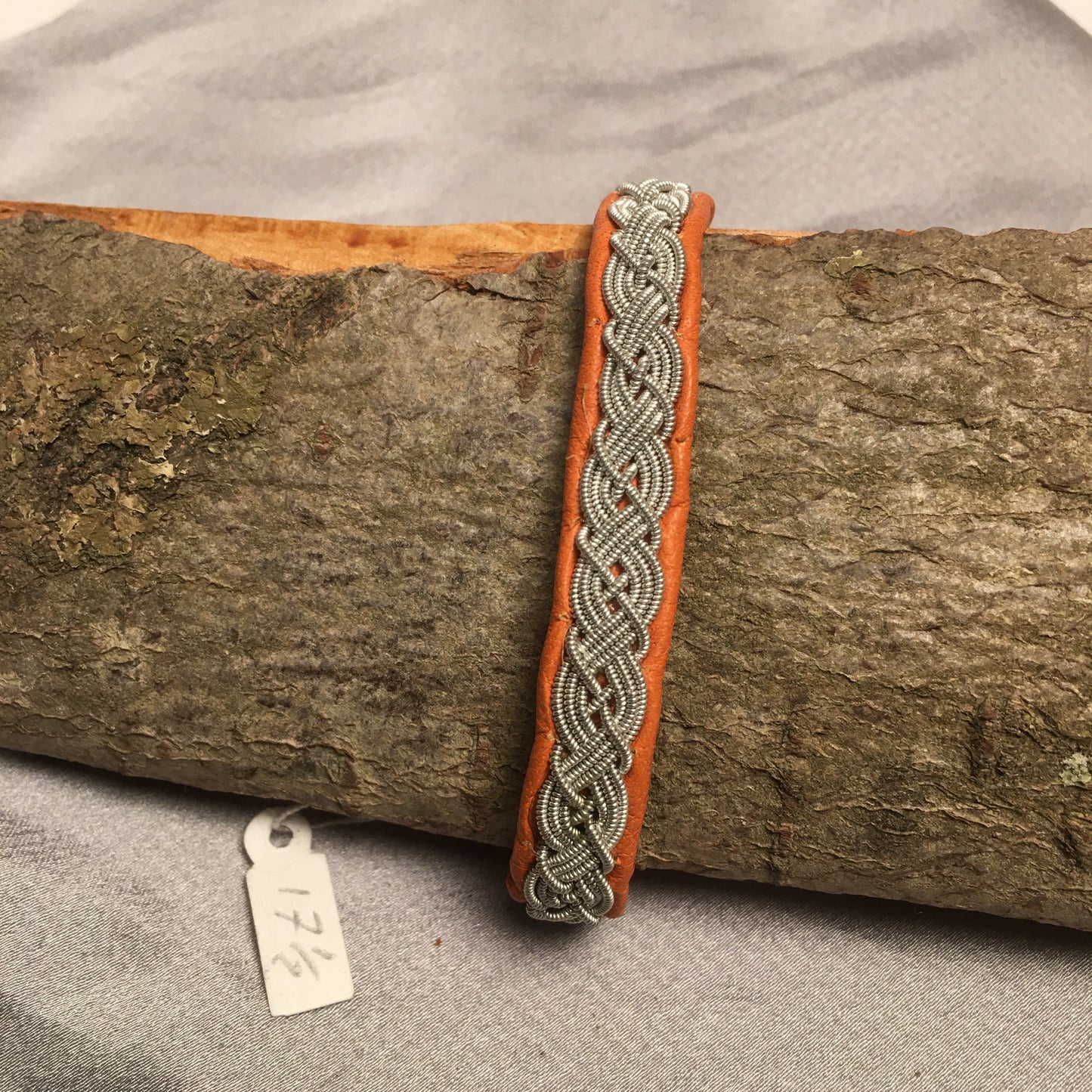 Samerarmbånd Cognac 17,5