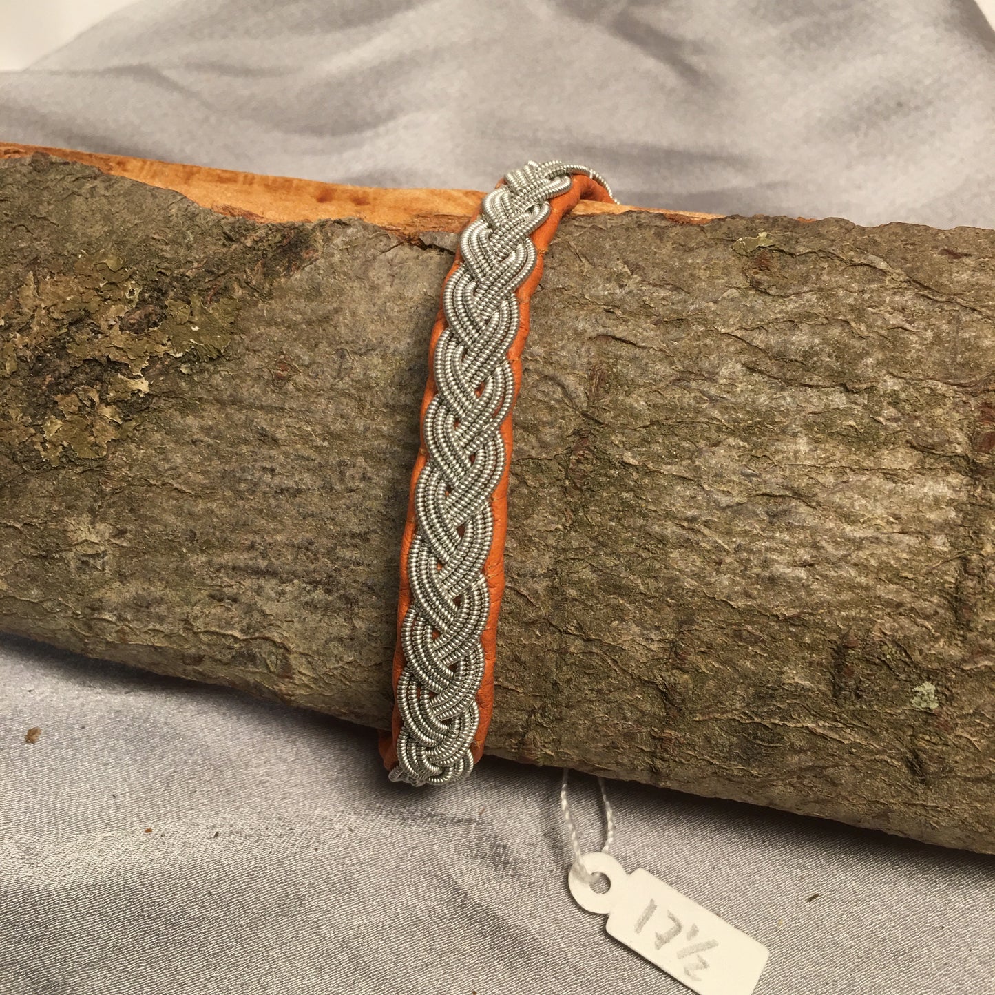 Samerarmbånd Cognac 17,5