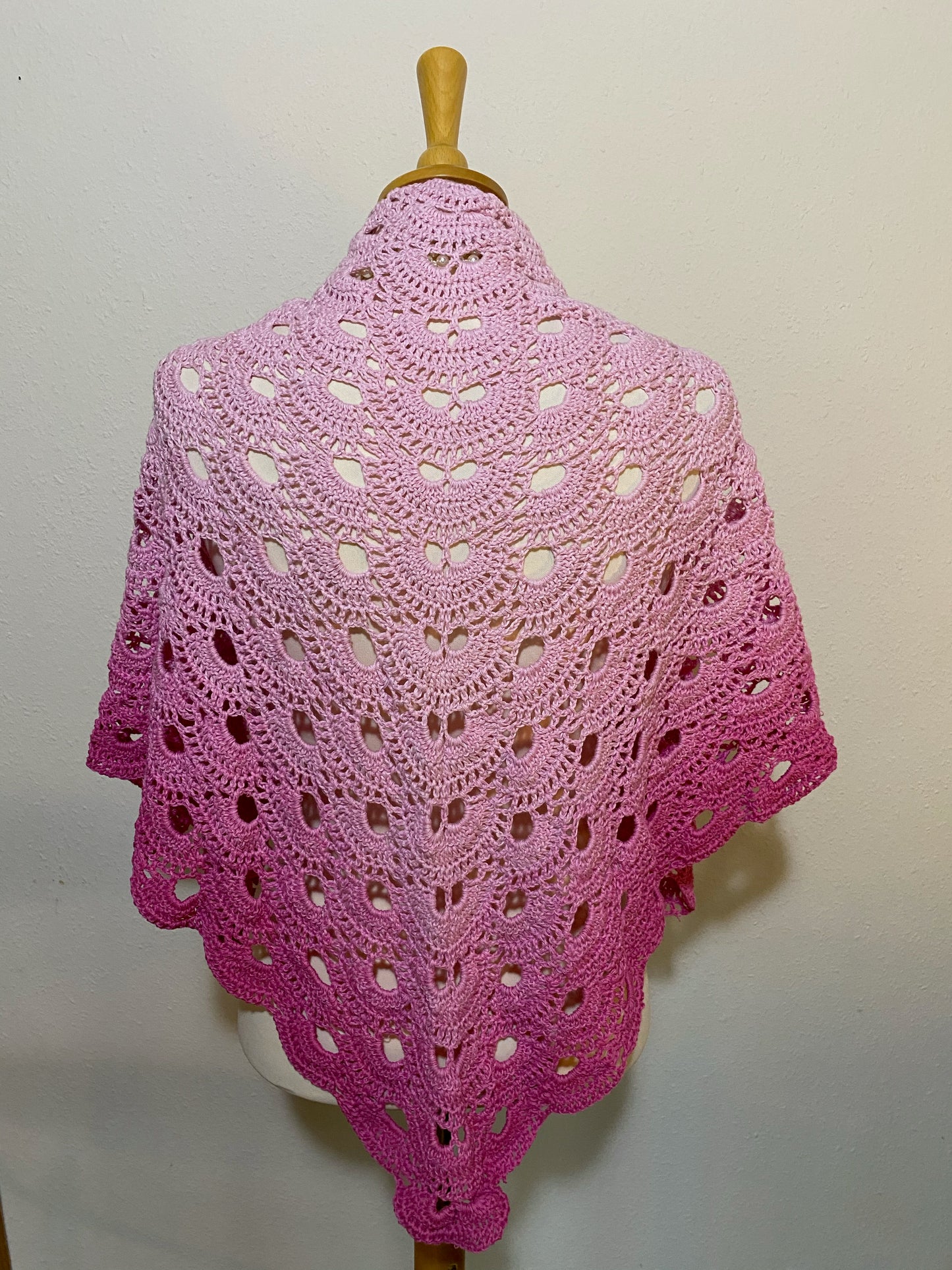 Happy pink sjal