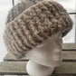 Skøn hæklet hue med 'pels'