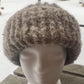 Skøn hæklet hue med 'pels'